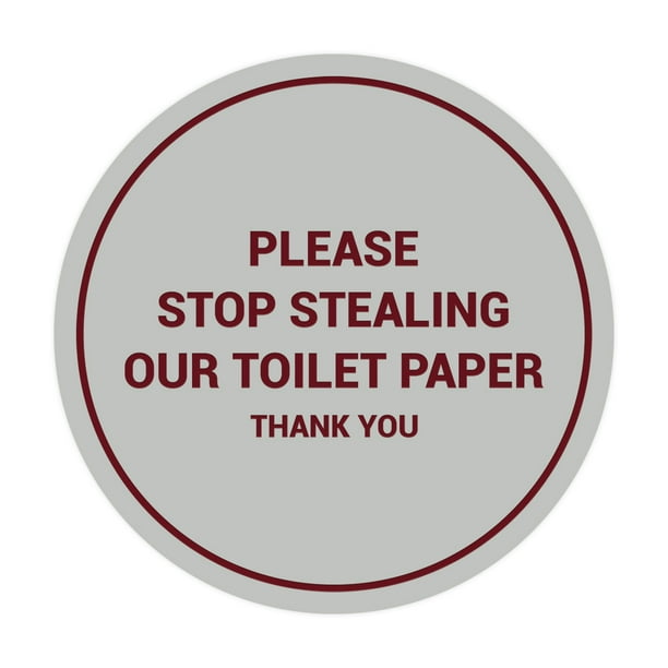 Large Signs ByLITA Circle Welcome Please Remove Your Shoes Sign Light Grey/Burgundy Large Signs ByLITA Circle Welcome Please Remove Your Shoes Sign Light Grey/Burgundy